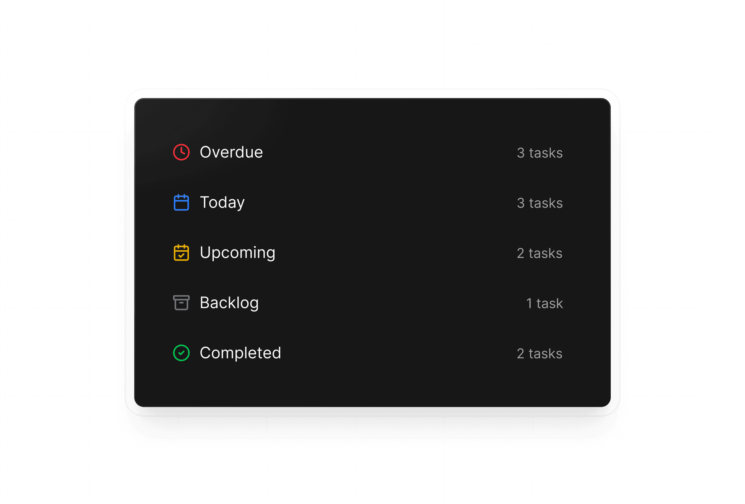 See your progress at a glance